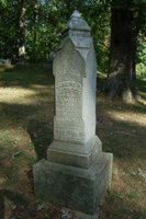 Jensine Menkees grav p Forest Home Cemetery, Michigan, USA